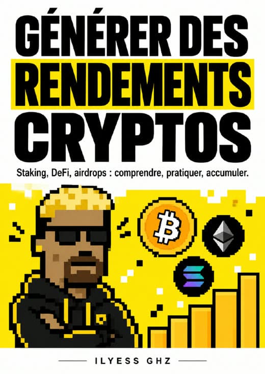 Couverture de l’ebook Générer des rendements cryptos